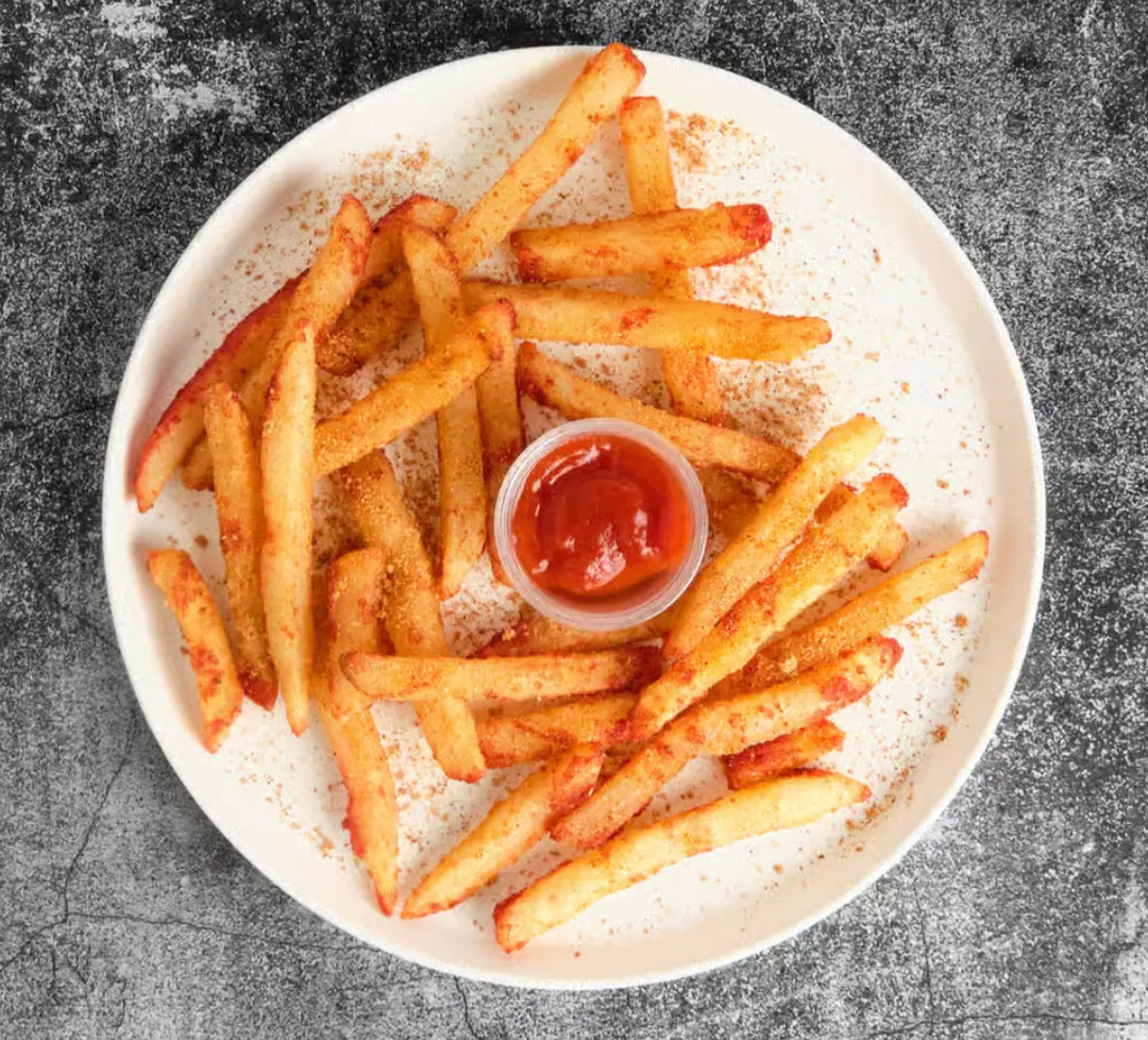 Peri peri fries & garlic bread